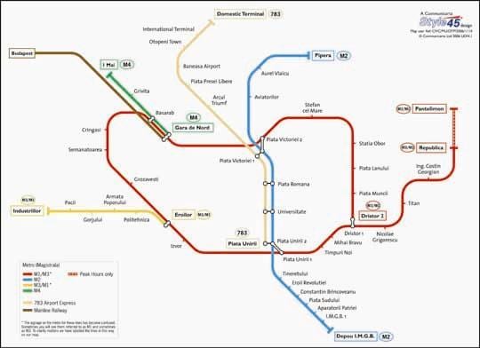 Mapa bukurešti autobus 