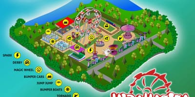 Mapa herastrau park 