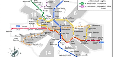 Mapa metrorex 